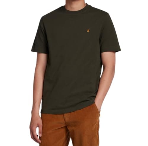 Image of Farah T-Shirts Danny REG SS TEE, Evergreen, XXL UK