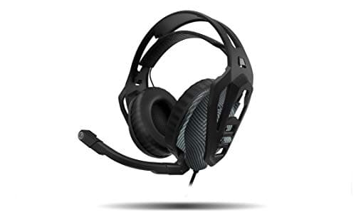 Image of Ozone Nuke Pro Gaming Headphones with Microphone 7.1 Sound Boombox Compatible with PS4 Ergonomic Foldable Premium Sound Jack 3.5 + PC Adapter Black