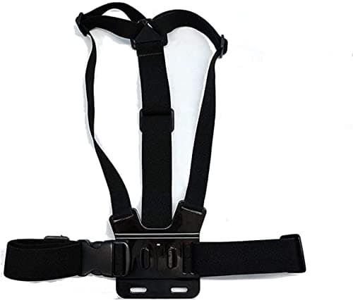Image of Navitech Adjustable Elastic Body Harness Strap = Compatible With Insta360 ONE R Twin Edition 4K Action Camera