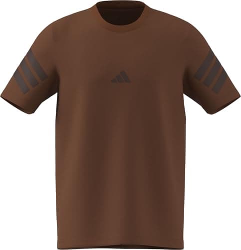 Image of adidas Men's Future Icons Three Stripes TEE, Dusky Bronze, XL