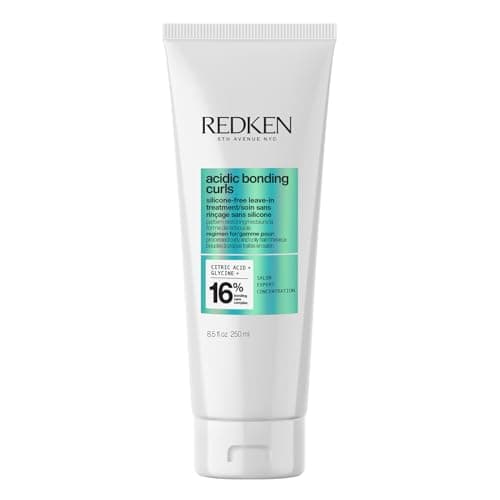 Image of REDKEN Acidic Bonding Curls Leave-In Treatment for Damaged Curly & Coily Hair, Restore Curl Pattern, Heat Protection up to 230°C, 250ml