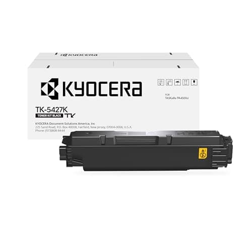 Image of KYOCERA Genuine TK-5427K Model Black Toner Cartridge, Works TASKalfa PA4500ci Model Laser Printer (1T02Z20US0)