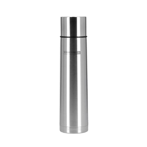 Image of Royalford 1000ML Stainless Steel Vacuum Water Bottle | Insulated Flask Bottle | Flask with Double Wall Design | Hot & Cool, Portable & Leak Proof | Perfect for Camping Hiking