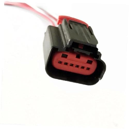 Image of PEIUOK 4 6 Pins Plug Air Flow Sensor Mass Air FlowMeters MAF Sensors Connector Compatible with Focus C-MAX Grand Fiesta Ford Volvo Transit Mk7 Mk6 Land Rover Ranger Mondeo S-Max for Ford Plug