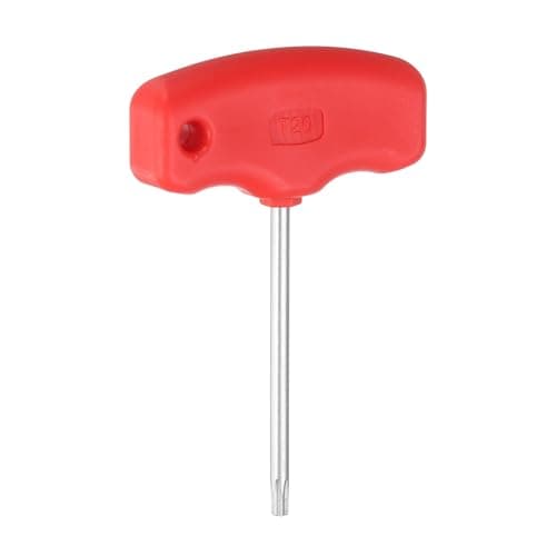 Image of sourcing map Torx Screwdriver T20 CR-V Steel T Handle Star Key Wrench for CNC Lather Tool Holder