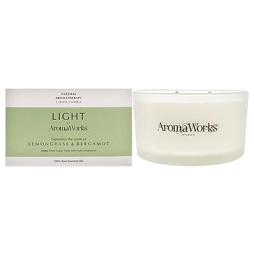 Image of AromaWorks Multiwick Candle Lemongrass & Bergamot