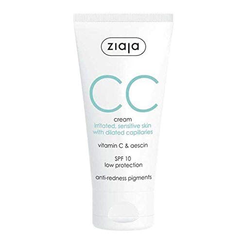 Image of Ziaja Cc Cream Irritated, Sensitive Skin With Dilated Capillaries 50Ml