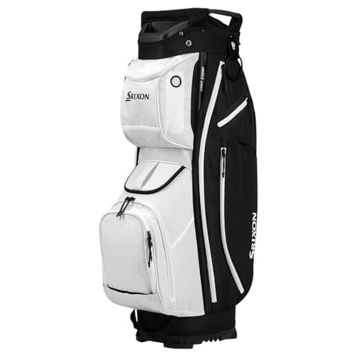 Image of Srixon Signature Series Cart Bag, Black/White