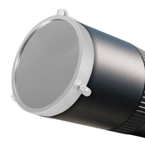 Image of Solar Filter for Telescope (140mm/160mm) - Retractable ÍSO-Compliant Solar Éclipse Filter | Foldable Sunspot Observation Filters | Safe Sunlight Reduction Filters for Telescopes
