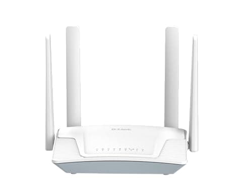 Image of D-Link G403C/B 4G LTE N300 Wi-Fi Router with 4G Download Up to 150Mbps, Wi-Fi N300, WPA3, Fast Ethernet LAN Ports, 4G/WAN Failover, WPA3, Unlocked for All Networks