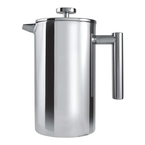 Image of Grunwerg Double-wall Straight Sided Cafetiere, 6 Cup