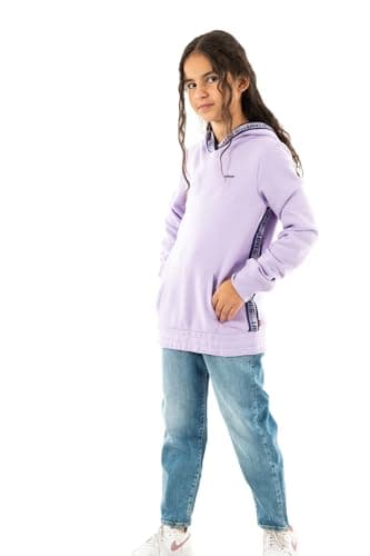Image of Levi's Kids Lvg meet and greet taping hoodie Girls Violet Pink 10 years