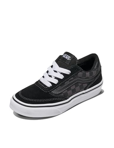 Image of Vans Brooklyn Ls Sneaker, KOU-Checkerboard Black/Asphalt 00, 2 UK Child