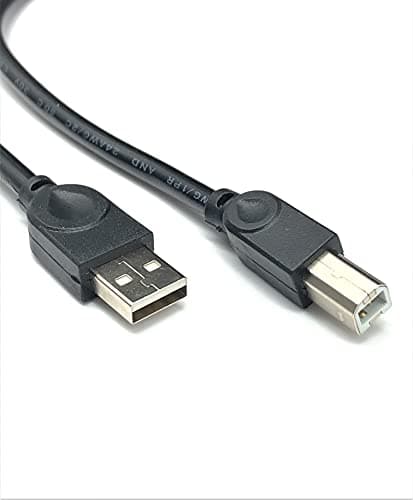Image of T-ProTek USB Cable Printer Cable Scanner Connector Compatible with Oki MC853DN A3 Colour Multifunctional LED Laser
