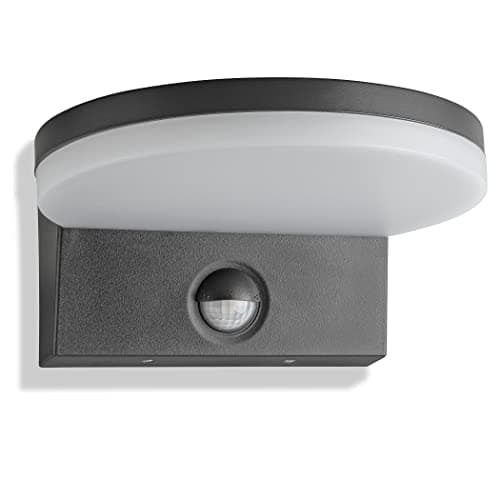 Image of SEBSON Outdoor Wall Lights Mains Powered IP65, Outdoor Garden Lights with PIR Motion Sensor - LED Wall Lights 15W Cool White 1300lm - Outside Lights for Garage and Driveway