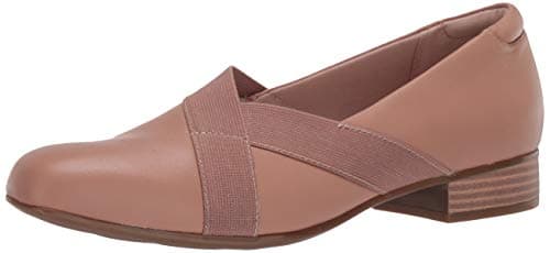 Image of Clarks Women's Juliet Dahlia Loafer, Praline Leather, 5 UK