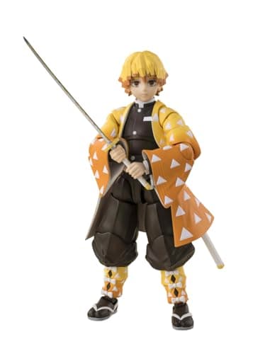 Image of Zenitsu Agatsuma Figure 14cm Demon Slayer Kimetsu no Yaiba SH Figuarts