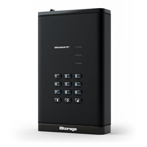 Image of iStorage diskAshur DT3 256-bit 4TB - FIPS Level 3 Certified - Secure encrypted Desktop Hard Drive - Password Protected