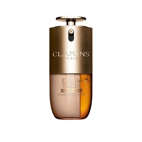 Image of Clarins Double Serum Foundation L3N 30ml | Hybrid Serum Foundation | Luminous Satin Finish | Medium-to-Full Customisable Coverage | Hydrates, Boosts Collagen Production and Reduces Signs of Ageing