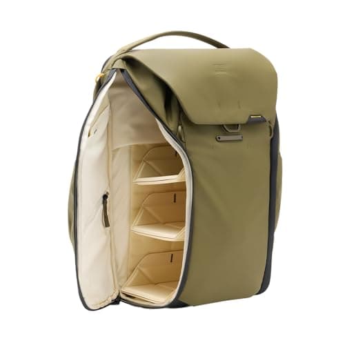 Image of Peak Design Everyday Backpack 30L, Kelp, MagLatch Top, Dual Side Access, FlexFold Dividers, Fits 15" or 16" Laptop, For Camera Carry, Daily Commutes or Travel, Versatile Backpack for Men and Women