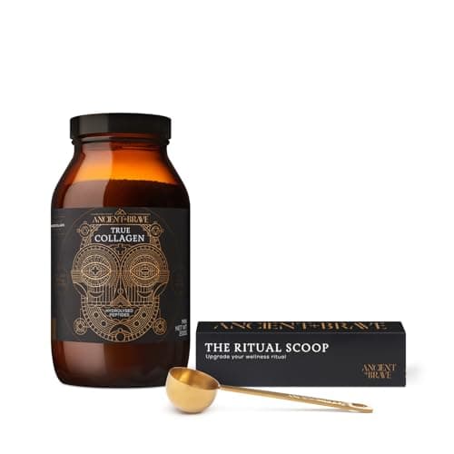 Image of Ancient + Brave Bundle of True Collagen 200g + Ritual Scoop - High Protein - Neutral Tasting