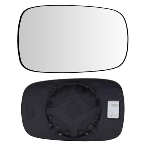 Image of Mingke Wing Mirror Glass Heated Right for Renault Clio MK3 2005-2009 Megane MK2 2002-2009 Scenic MK2 Grand Scenic MK2 2003-2009 Driver Side Mirror Replacement