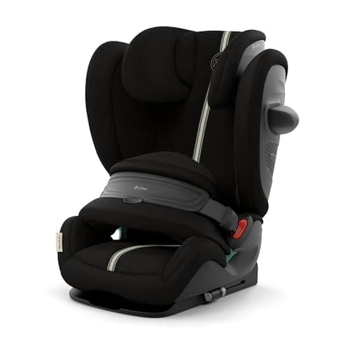 Image of CYBEX Gold Pallas G3 i-Size Plus Child Seat, 76–150 cm, from Approx. 15 Months to Around 12 Years (Approx. 9–50 kg), Moon Black