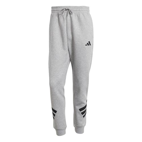 Image of adidas Men's Future Icons Three Stripes Pant, Medium Grey Heather, S