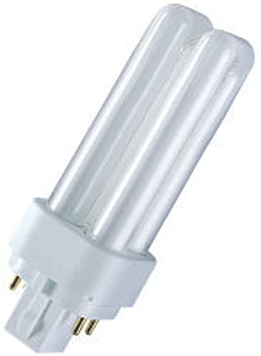 Image of Osram Dulux DE Compact Fluorescent Lamp, 10 Watt, G24q1, Warm White, EEK A