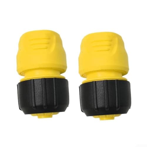 Image of For Karcher Hose Connector 2 645191 0 with Plastic Construction Compatible with Common Hose Systems for Maintenance and Repairs (2 PACK)