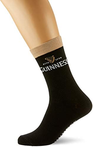 Image of Guinness Official Merchandise Signature Pint Men's Socks Black One Size, 6