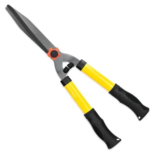 Image of 22" Heavy Duty Hedge Shears – Garden Hedge Shear with 8" Blades Clippers for Cutting & Trimming Grass and Hedges – Durable Gardening Shears for Precise Landscaping