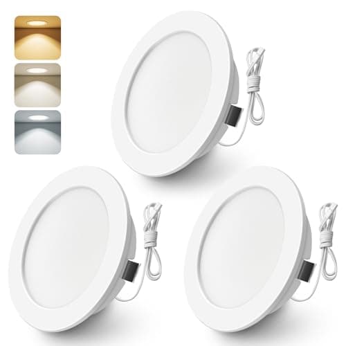 Image of ALUSSO 12-24V LED Recessed Spotlights Ceiling 4 W Furniture Recessed downlights 3000 K Warm White 4000 K Neutral White 6000 K Cool White LED Flat Borehole 55-58 mm and 14.5 mm Flat IP44
