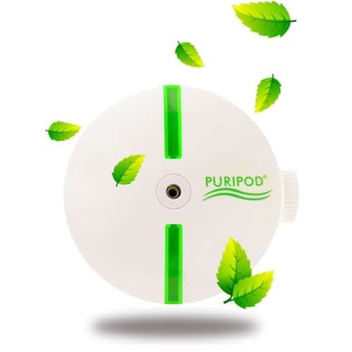 Image of PURIPOD Air Purifier for home hepa filter, Mini Air Cleaner, Clean & Fresh Air, Against Pollen, Dust, Allergens, Smoke, Purifiers for Smokers, Pet Dander, Cooking Smell