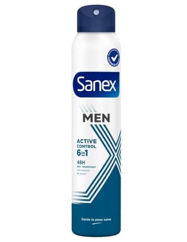 Image of '6 x Sanex Deodorant Men Dermo Active Control for Normal Skin – 200Ml
