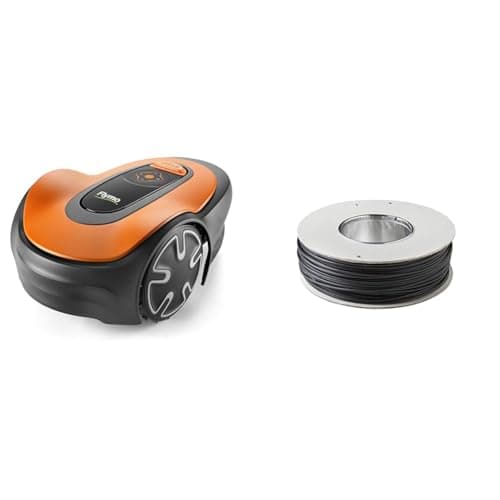 Image of Flymo EasiLife 250 GO Robotic Lawn Mower - Cuts Up to 250 sq m, Ultra Quiet Mowing, Manicured Lawn & FLY082 Robotic Lawnmower 150m Boundary Wire for 1200R and EasiLife - 598480201