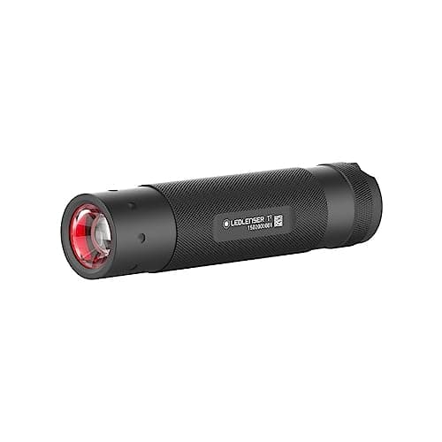 Image of Ledlenser T² tactical LED torch, 240 lumens, long distance beam 180m, robust metal housing, 3xAAA battery powered, incl. batteries, hunting, fishing, outdoor