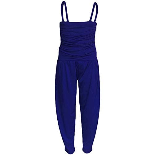 Image of A2Z 4 Kids Girls Jumpsuit Kids Plain Color Trendy Playsuit - Plain Jumpsuit Royal 13