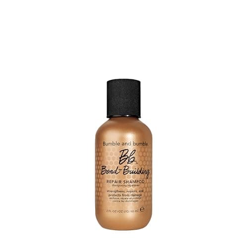 Image of Bumble and bumble. Bond-Building Hair Repair Shampoo | For Damaged Hair | Color Safe | Anti Frizz + Adds Shine | Curly, Wavy, Straight, 60 ml