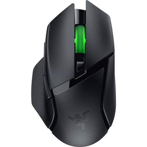 Image of Razer Basilisk V3 X HyperSpeed - Customizable Wireless Gaming Mouse (Iconic Ergonomic Form with 9 Customisable Controls, HyperSpeed Wireless, 5G Advanced 18K Optical Sensor, Chroma RGB) Black