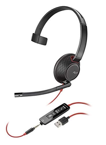 Image of Plantronics Blackwire C5210 Mono USB PC Headset (Refurbished)