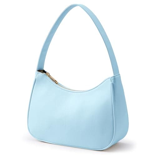 Image of KALIDI Blue Shoulder Bag Handbag Bag For Women Small Leather Ladies Hand Bag Little Y2k