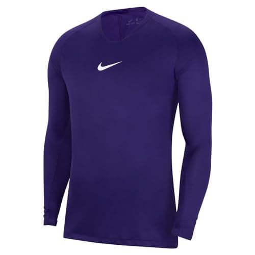 Image of Nike Mens M Nk Dry Park 1stlyr JSY Long Sleeved T-Shirt, Court Purple/(White), S EU