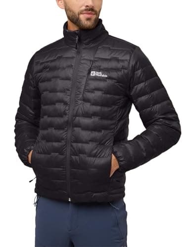 Image of Jack Wolfskin Men's Passamani Down JKT M RDS Jacket, Phantom, XXL