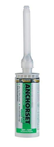 Image of Everbuild Anchorset Green 150 Styrene Free Rapid Curing Anchor Fixing Resin, 150 ml