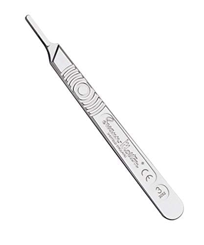Image of SWANN-MORTON Standard Scalpel Handles, No.3 No.3L, No.4, No.4L, No.5B, No.7, No.9, No.B3, No.B3L, Made in UK (No.3)