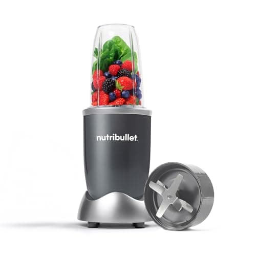 Image of nutribullet 600 Series Starter Kit in Graphite with 700ml Cup - High Speed Nutrient Extractor & Powerful Blender - 600W - Blends Nuts, Ice & Frozen Fruit - Delicious & Nutritious Smoothies