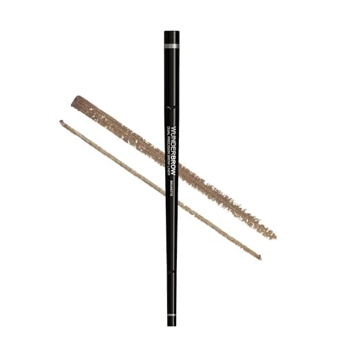 Image of WUNDER2 WUNDERBROW Dual Precision Brow Liner - Brunette Colour - Angled Liner and Smaller Tip for Perfect Eyebrows on-the-go