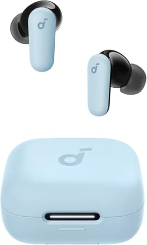 Image of soundcore P30i by Anker Noise Cancelling Earbuds, Strong and Smart Noise Cancelling, Powerful Bass, 45H Playtime, 2-in-1 Case and Phone Stand, IP54, Wireless Earbuds, Bluetooth 5.4, App Control
