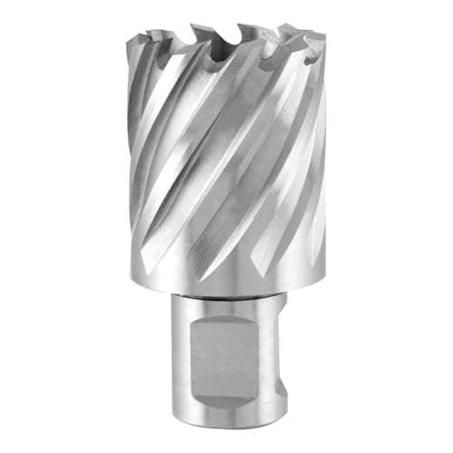 Image of Ruko HSS Core Drill Bit with 3/4 inch Weldon Shank, CBN Ground, Bright Finish, 13.0 mm Diameter, 63.0 mm Length, R108213